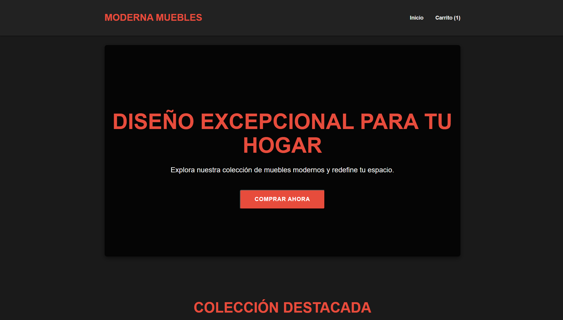 Plantilla Tienda de Muebles