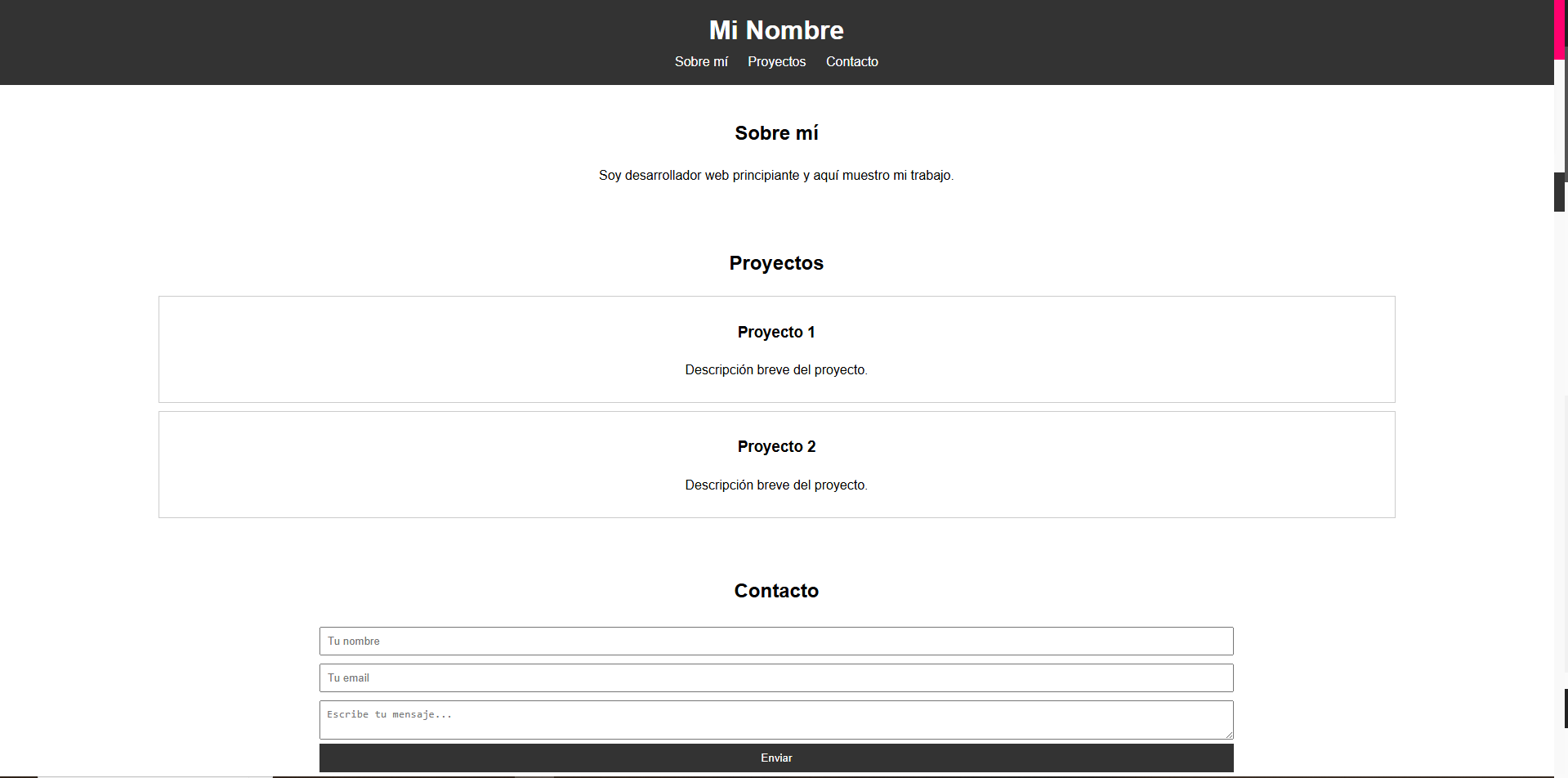 Pagina Web Ejemplo 3